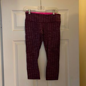 Lululemon wunder under crop size 10